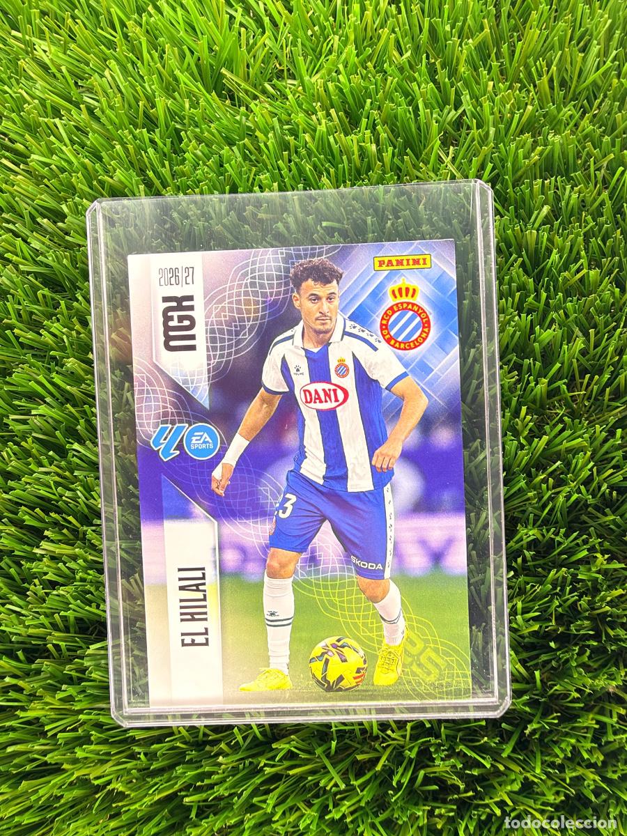 Cromos de f&uacute;tbol: N&ordm; 166 El Hilali RCD Espanyol Megacracks 26 27