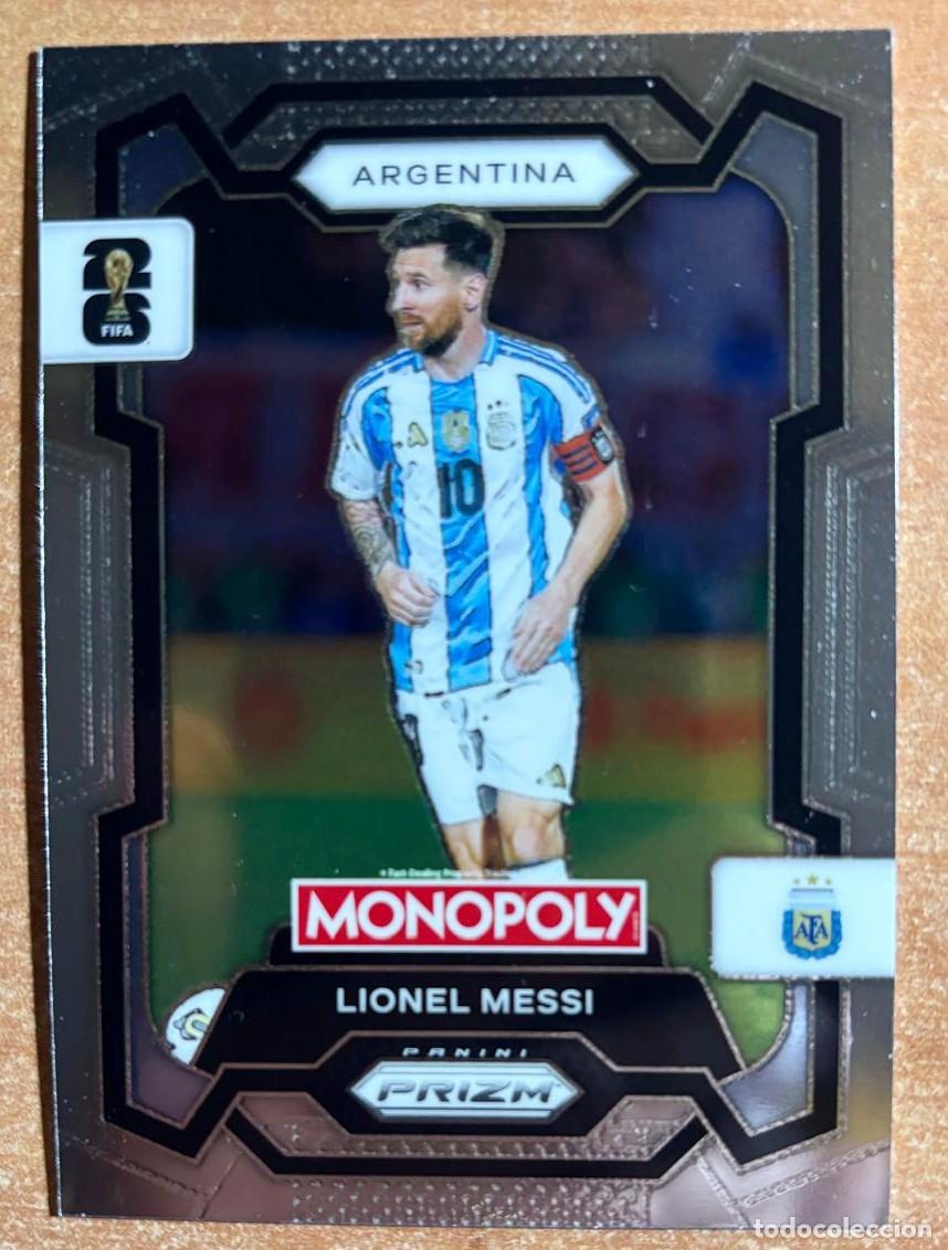 Cromos de f&uacute;tbol: PANINI PRIZM MONOPOLY FIFA WORLD CUP 2026 LIONEL MESSI (ARGENTINA)