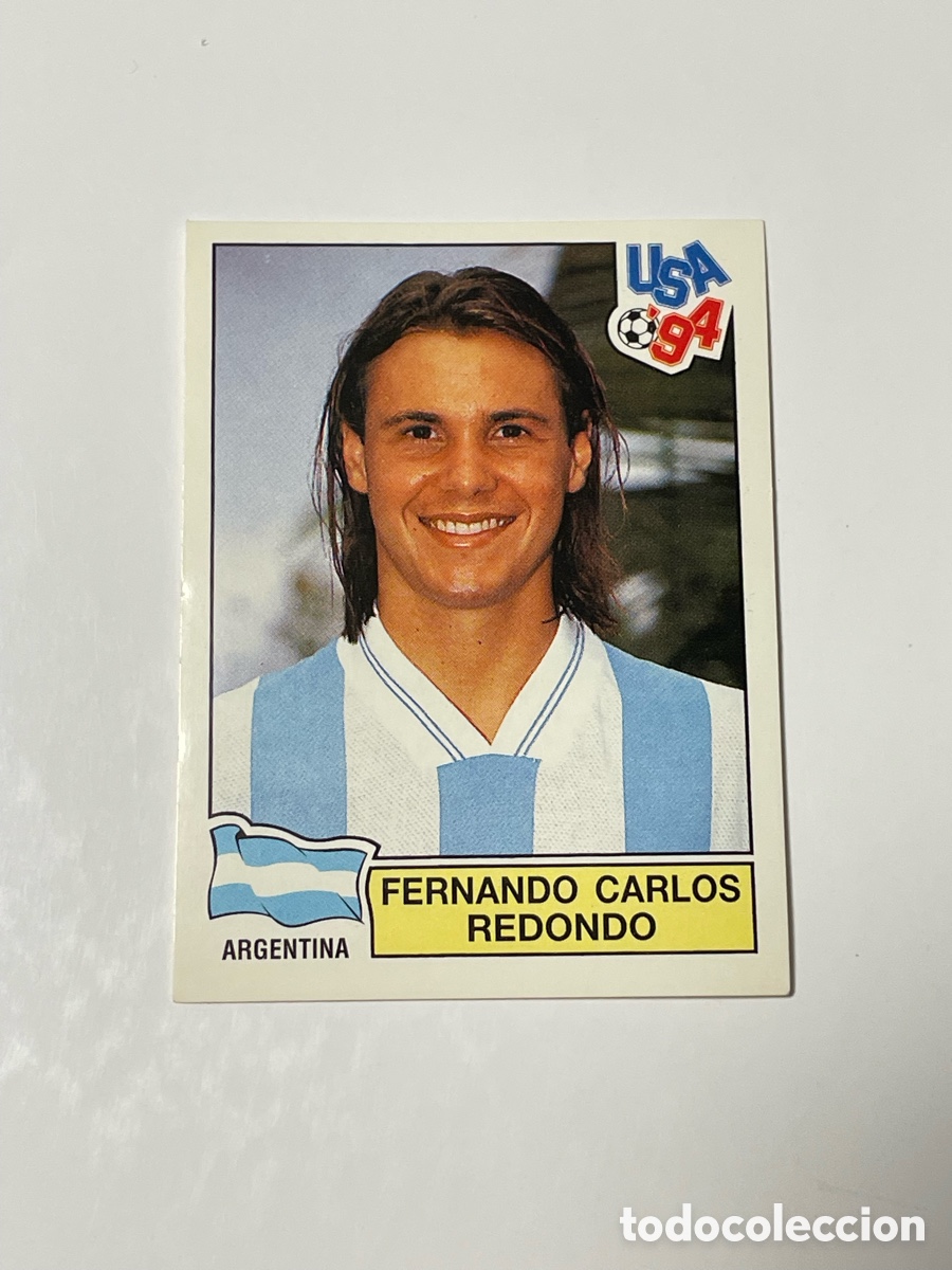 Cromos de f&uacute;tbol: Fernando Redondo Argentina Panini USA &lsquo;94 #252