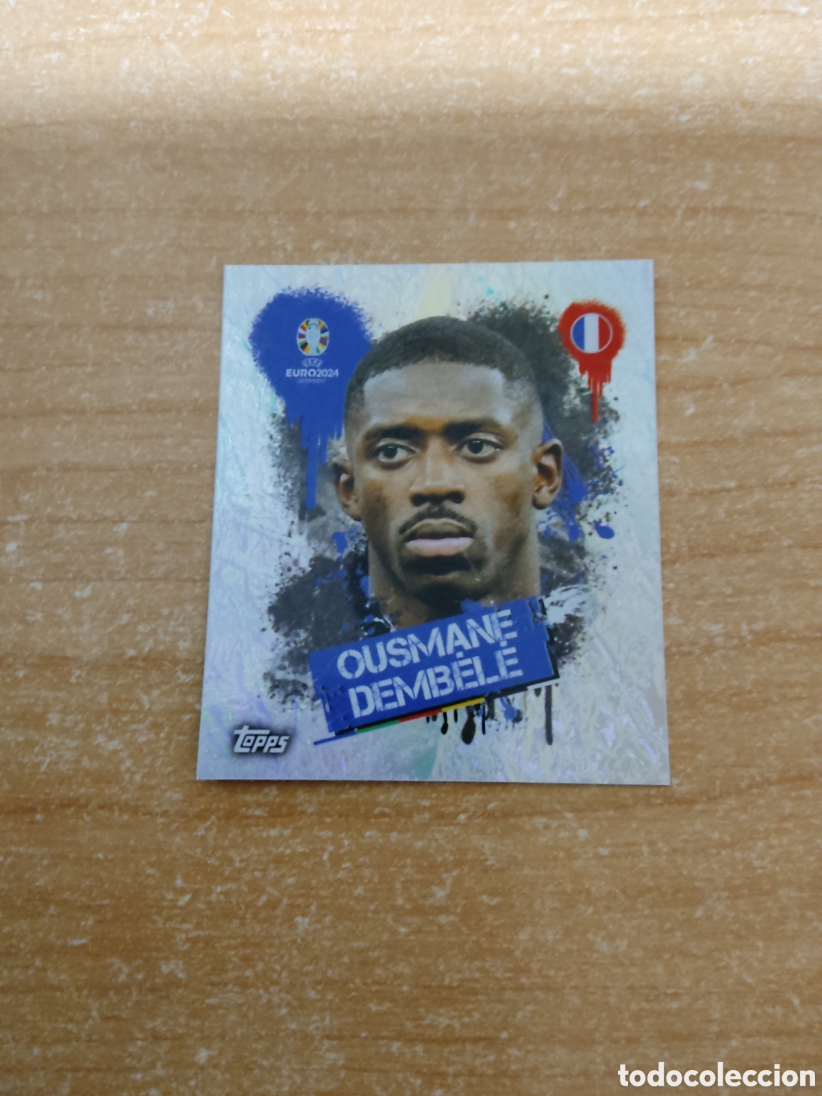 Cromos de f&uacute;tbol: 3 DEMBELE FRANCIA EUROCOPA 2024