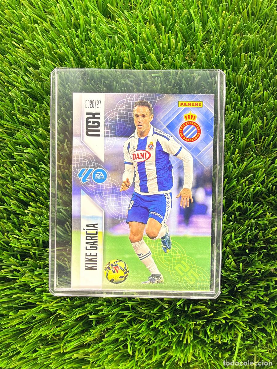 Cromos de f&uacute;tbol: N&ordm; 179 Kike Garc&iacute;a RCD Espanyol Megacracks 26 27