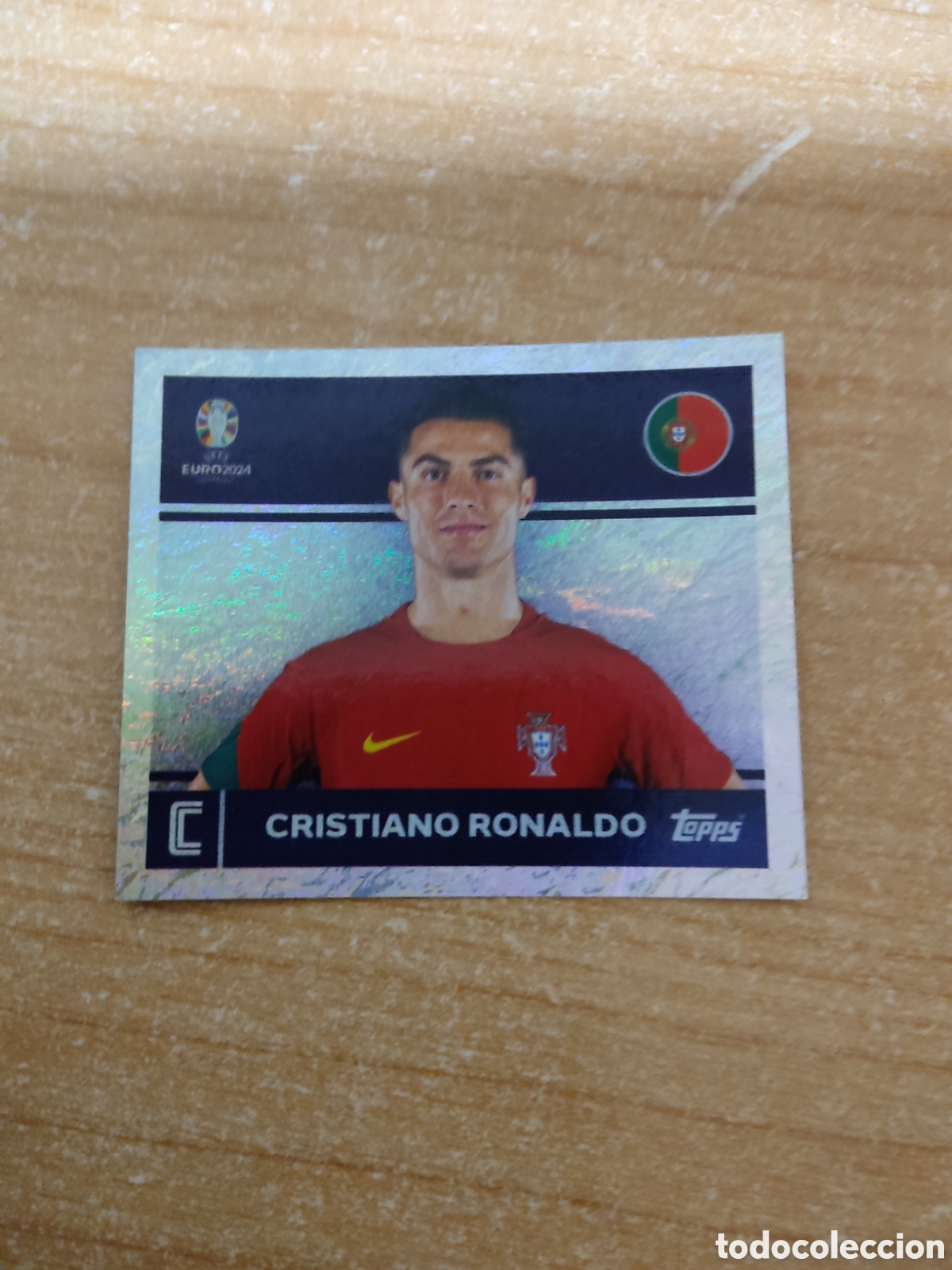 Cromos de f&uacute;tbol: 2 CRISTIANO RONALDO PORTUGAL EUROCOPA 2024