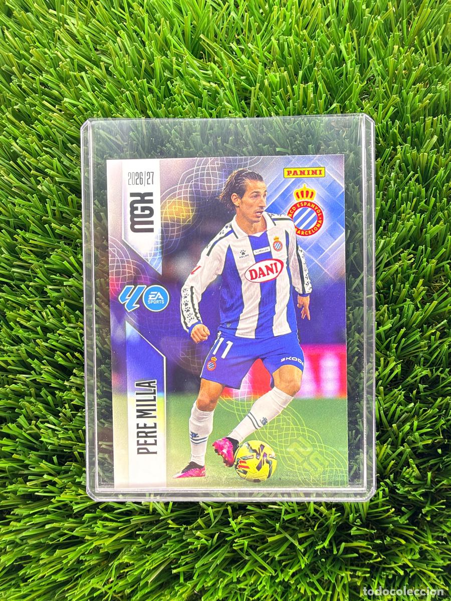 Cromos de f&uacute;tbol: N&ordm; 180 Pere Milla RCD Espanyol Megacracks 26 27