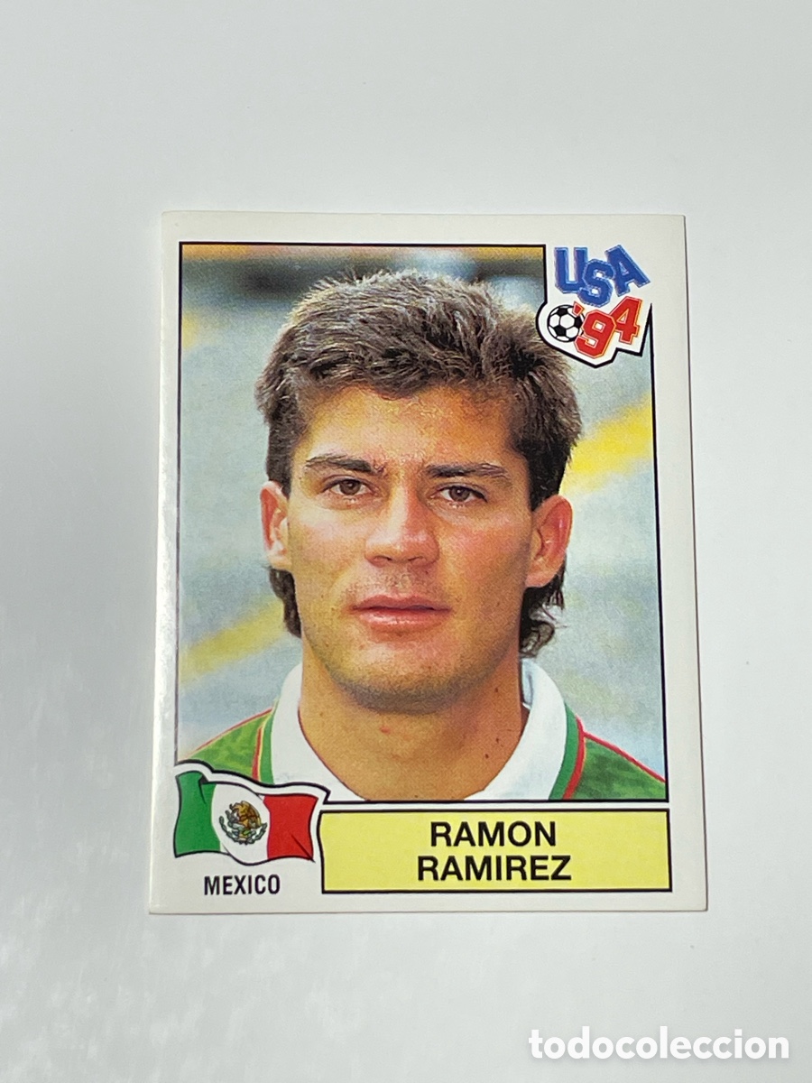 Cromos de f&uacute;tbol: Ram&oacute;n Ram&iacute;rez M&eacute;xico Panini USA &lsquo;94 #366