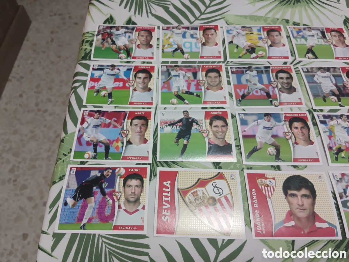 Cromos de f&uacute;tbol: Cromos liga este 2006/2007.Sevilla fc.