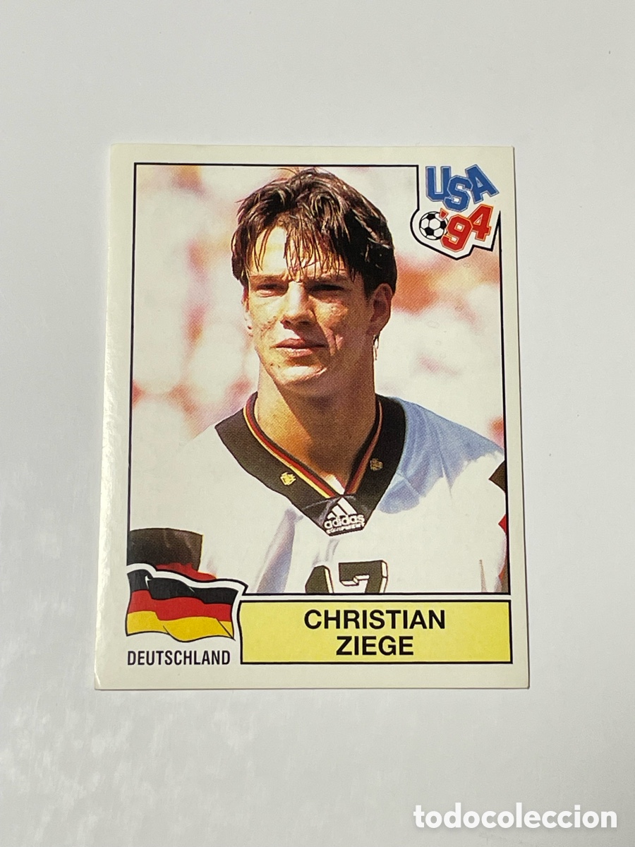 Cromos de f&uacute;tbol: Christian Ziege Alemania Panini USA &lsquo;94 #174