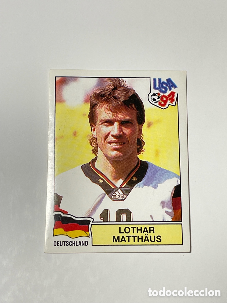 Cromos de f&uacute;tbol: Lothar Matth&auml;us Alemania Panini USA &lsquo;94 #175