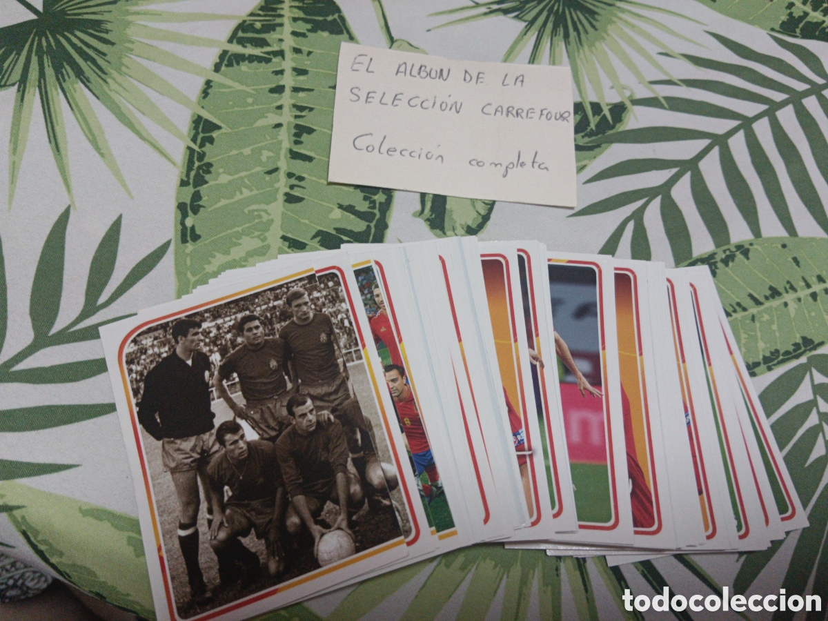 Cromos de f&uacute;tbol: Cromos El album de la selecci&oacute;n Carrefour