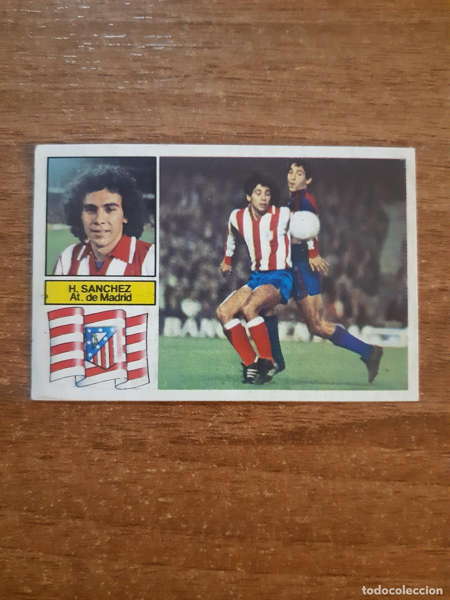 Cromos de f&uacute;tbol: Hugo S&aacute;nchez (Atl&eacute;tico Madrid) Liga 82-83 ESTE. Nunca pegado, sin pegar