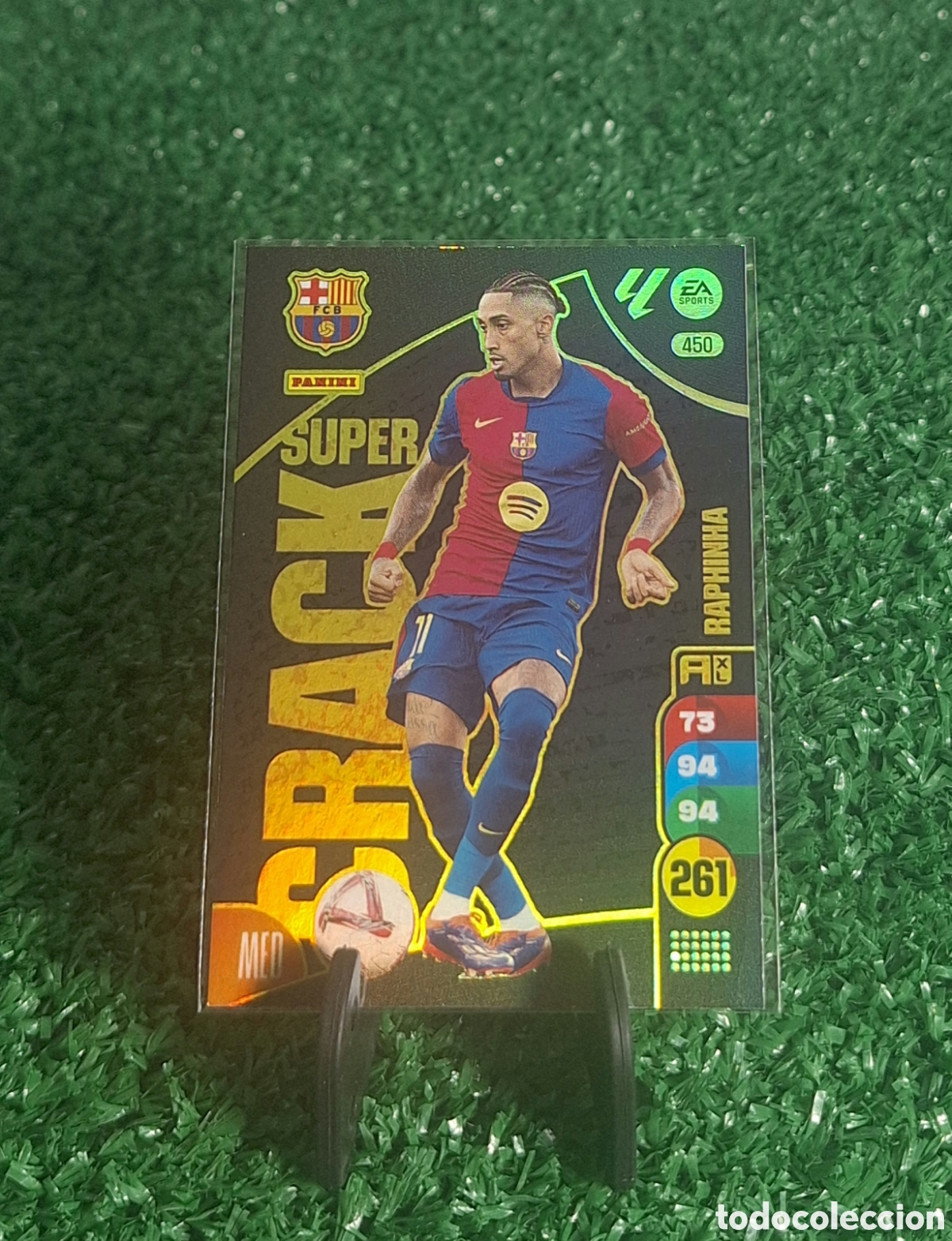 Cromos de f&uacute;tbol: RAPHINHA SUPER CRACK AXL 2024