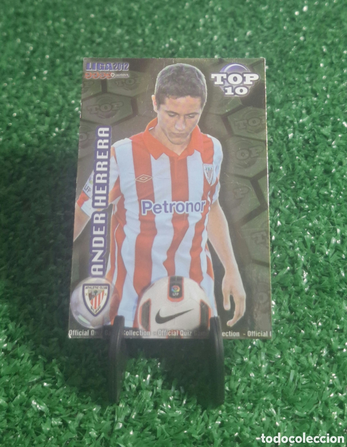 Cromos de f&uacute;tbol: ANDER HERRERA TOP 10 2012