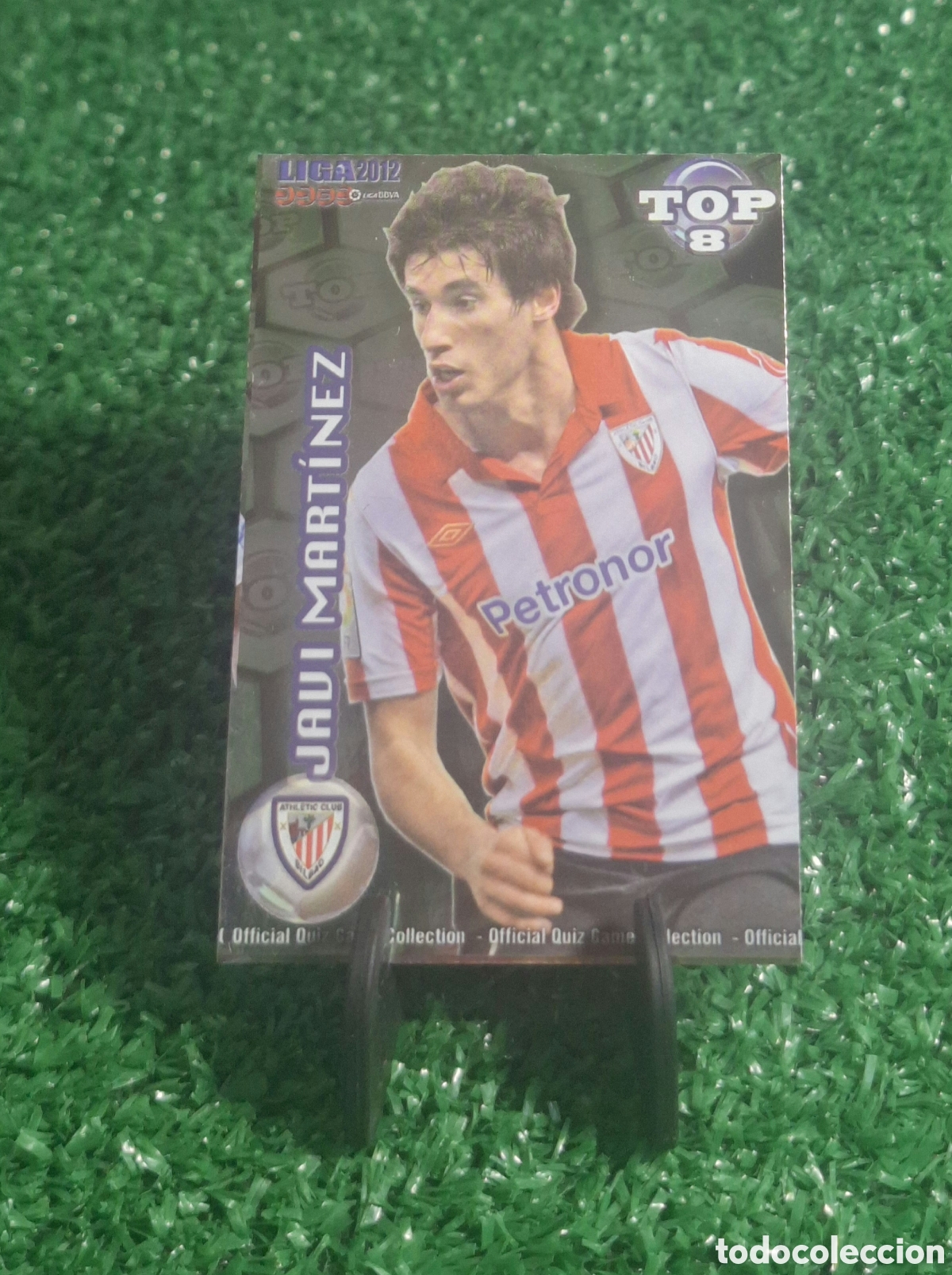 Cromos de f&uacute;tbol: JAVI MARTINEZ TOP 8 2012