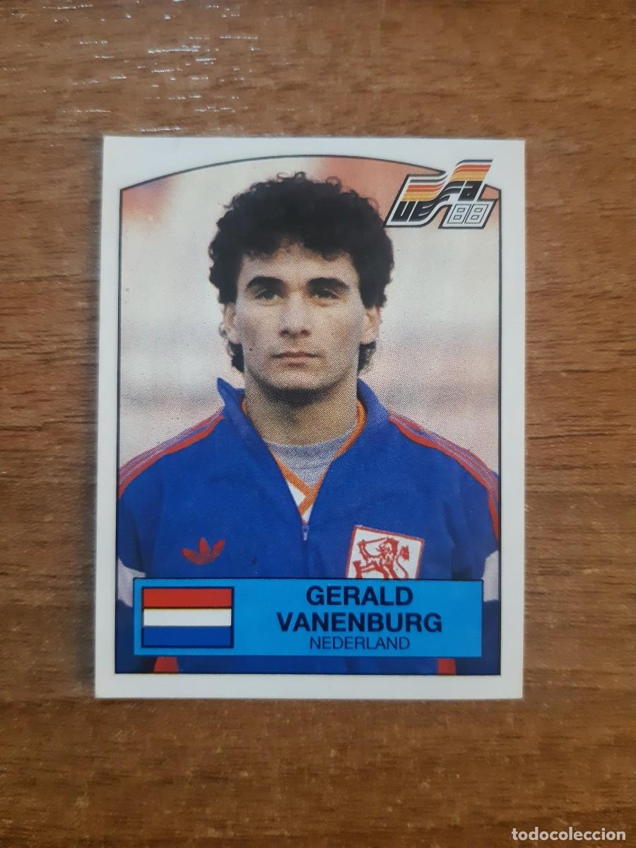 Cromos de f&uacute;tbol: N&deg;228 GERALD VANENBURG NEDERLAND HOLANDA EURO 88 PANINI EUROCOPA ALEMANIA 1988. NUNCA PEGADO