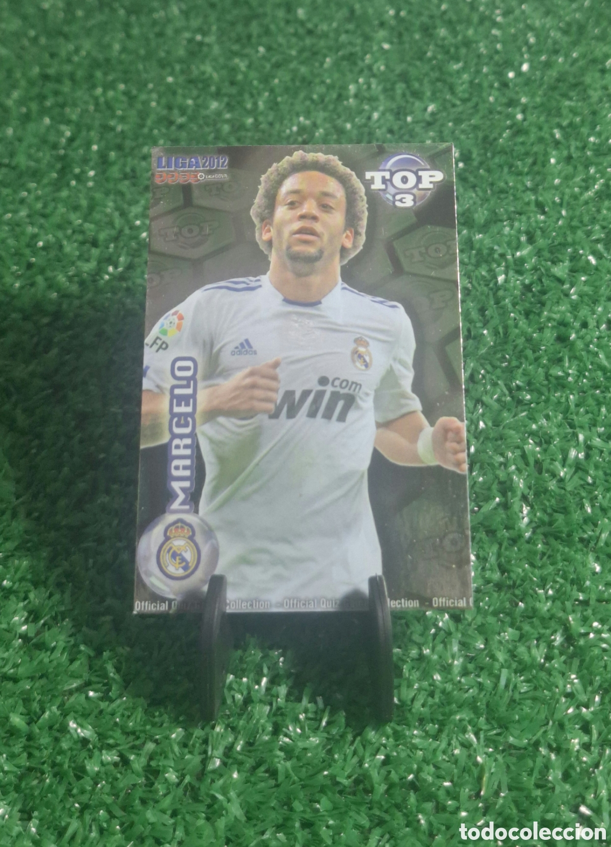 Cromos de f&uacute;tbol: MARCELO TOP 3 2012 QUIZ GAME