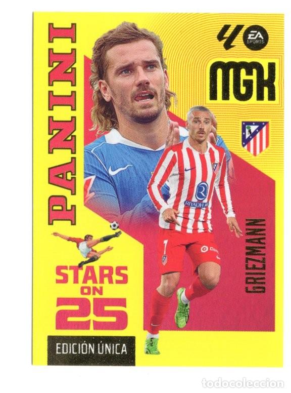 Cromos de f&uacute;tbol: 443 GRIEZMANN ATLETICO DE MADRID STARS ON 25 MEGACRACKS 2026 2027 26 27 MGK