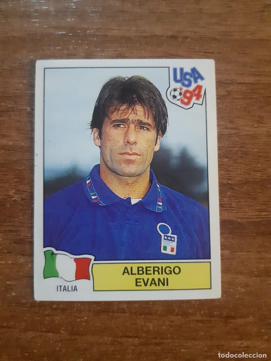 Cromos de f&uacute;tbol: N&deg;313 Alberigo Evani (Italia) Mundial USA 94 PANINI. Nunca pegado