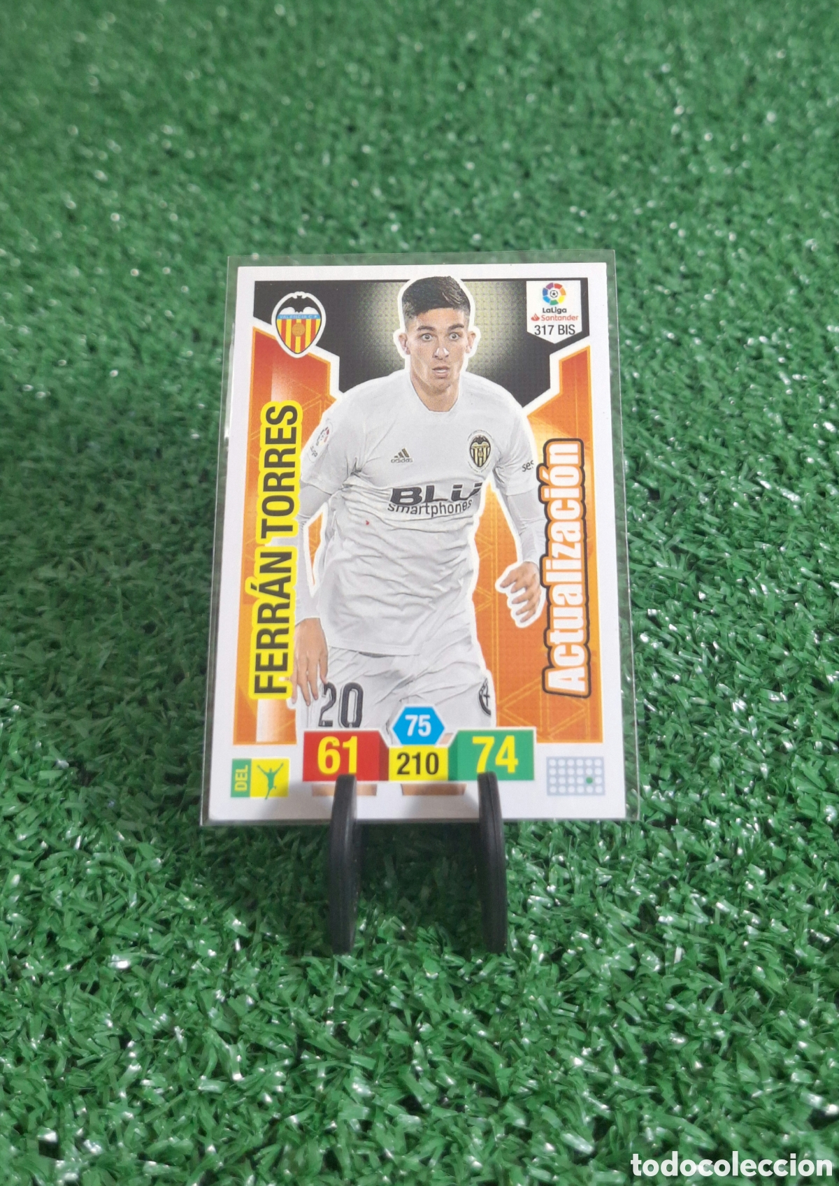 Cromos de f&uacute;tbol: FERRAN TORRES ROOKIE VALENCIA 2018