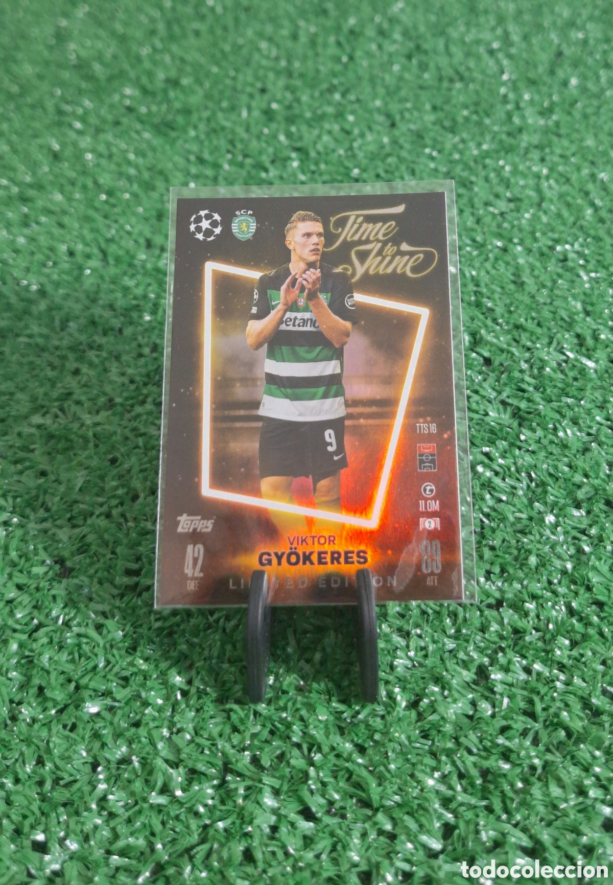 Cromos de f&uacute;tbol: VIKTOR GYOKERES TIME TO SHINE TOPPS
