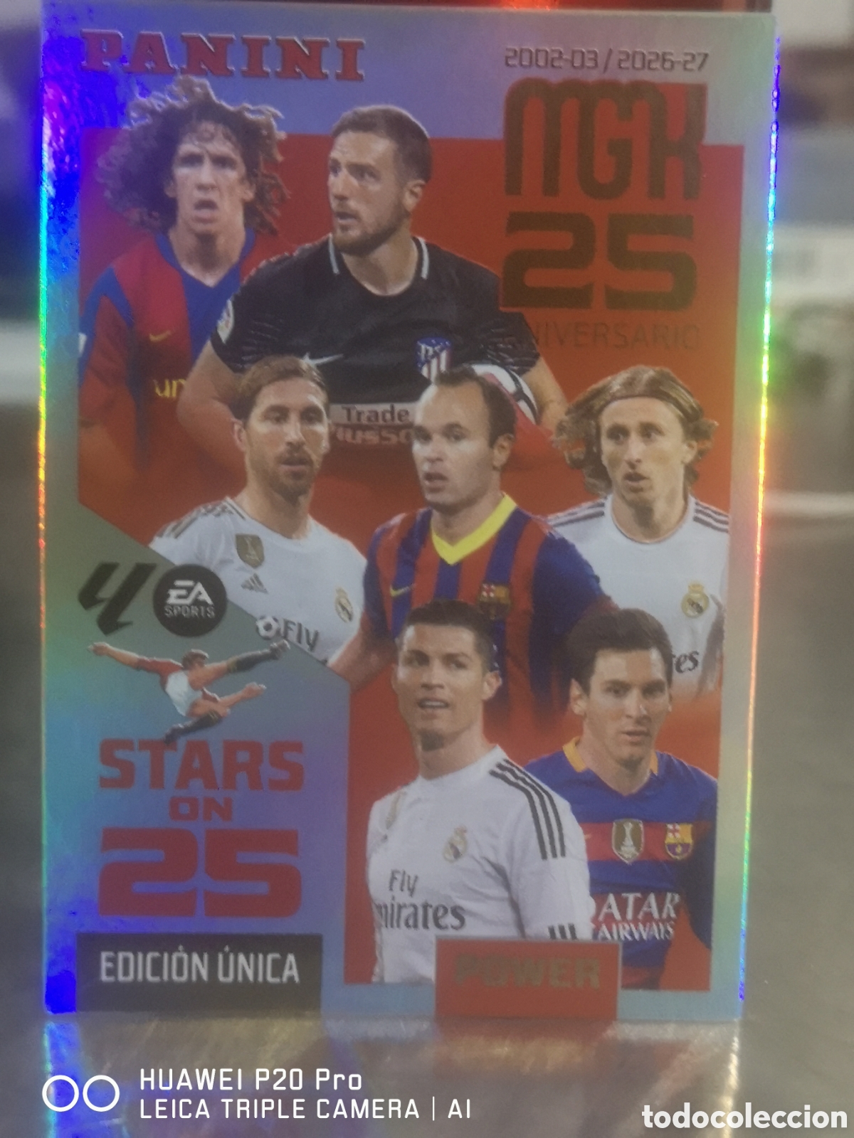 Cromos de f&uacute;tbol: MEGACRACKS 2026 2027 2026 27 STARS ON 25 EDICI&Oacute;N &Uacute;NICA POWER 425