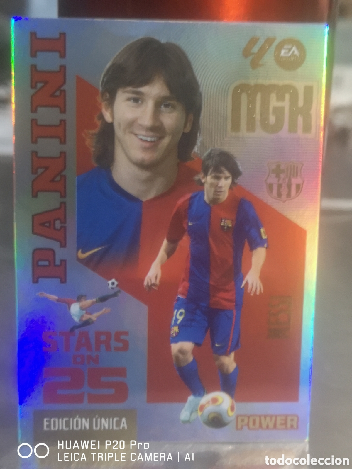 Cromos de f&uacute;tbol: MEGACRACKS 2026 2027 2026 27 STARS ON 25 EDICI&Oacute;N &Uacute;NICA POWER 440 MESSI - BARCELONA