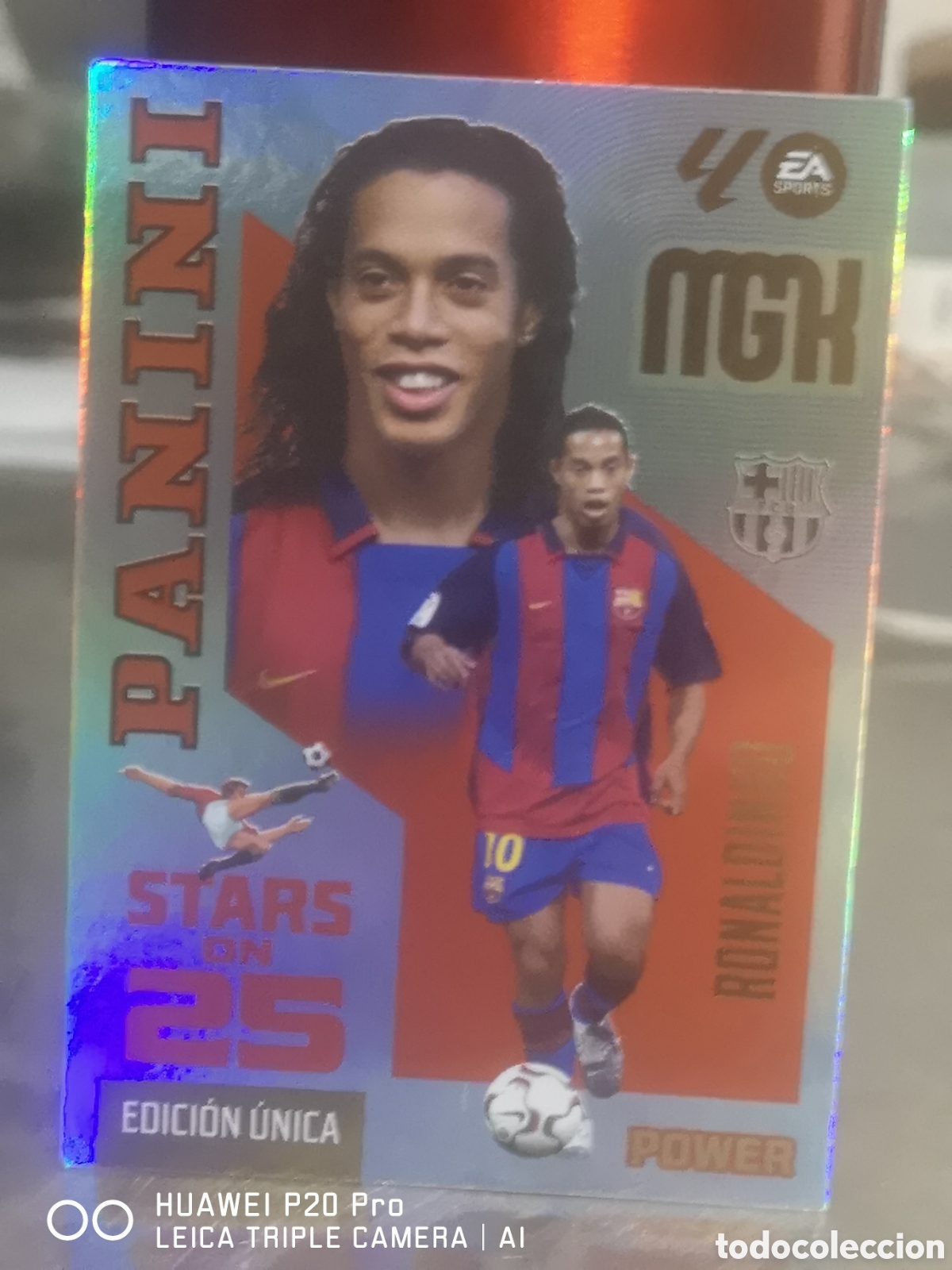 Cromos de f&uacute;tbol: MEGACRACKS 2026 2027 2026 27 STARS ON 25 EDICI&Oacute;N &Uacute;NICA POWER 436 RONALDINHO - BARCELONA