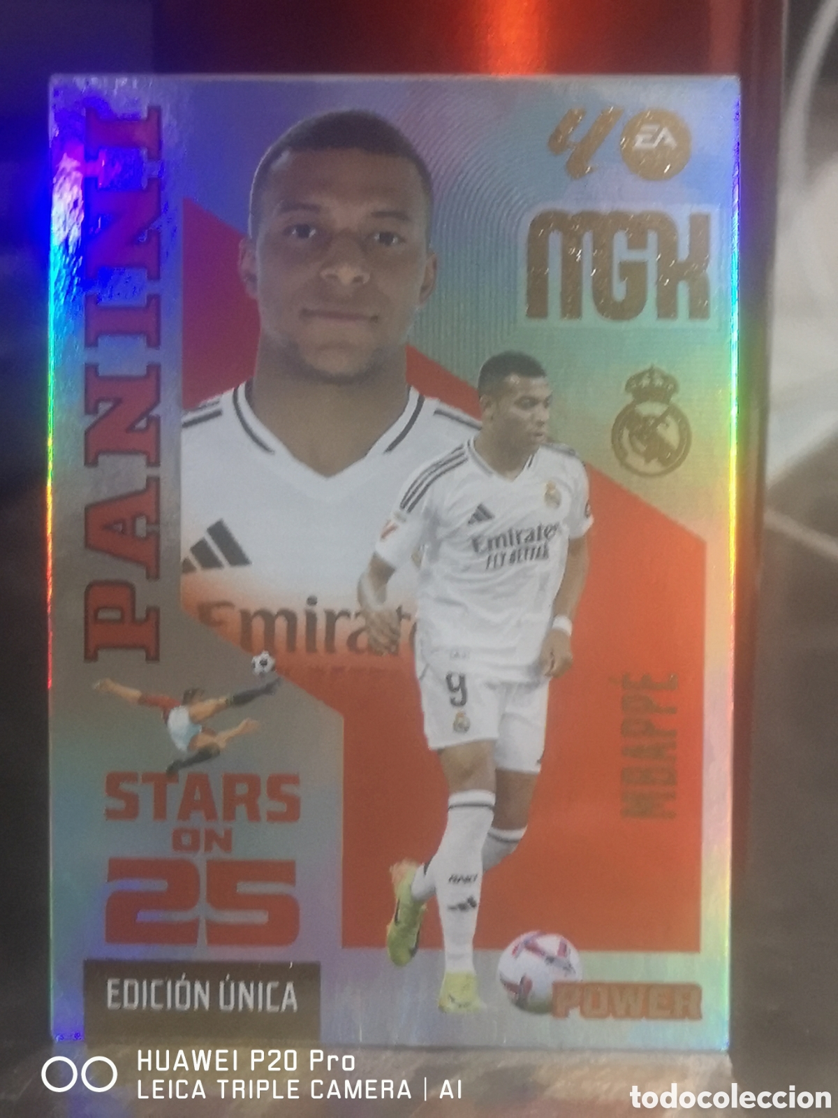 Cromos de f&uacute;tbol: MEGACRACKS 2026 2027 2026 27 STARS ON 25 EDICI&Oacute;N &Uacute;NICA POWER 450 MBAPPE - REAL MADRID