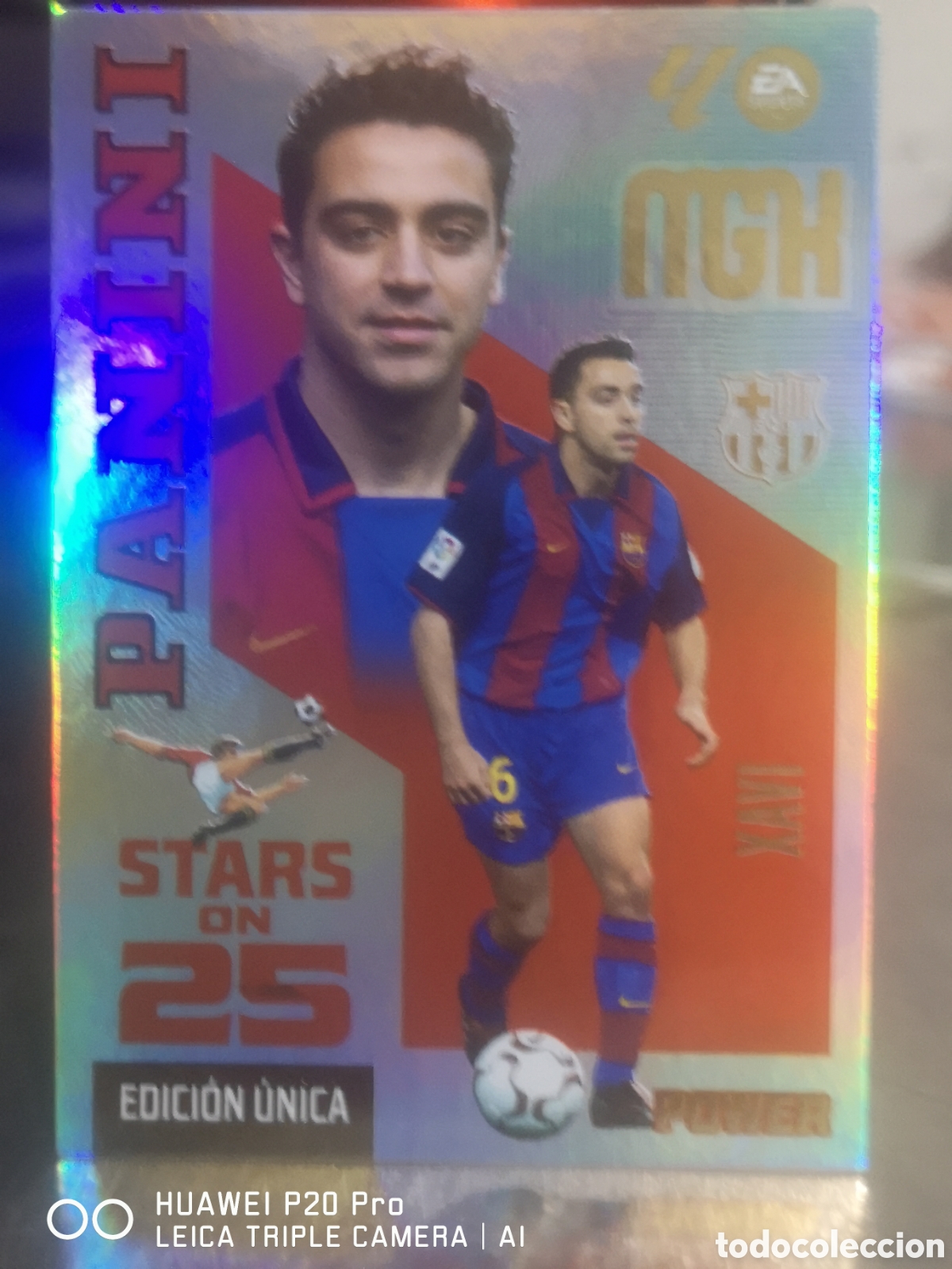 Cromos de f&uacute;tbol: MEGACRACKS 2026 2027 2026 27 STARS ON 25 EDICI&Oacute;N &Uacute;NICA POWER 427 XAVI - BARCELONA