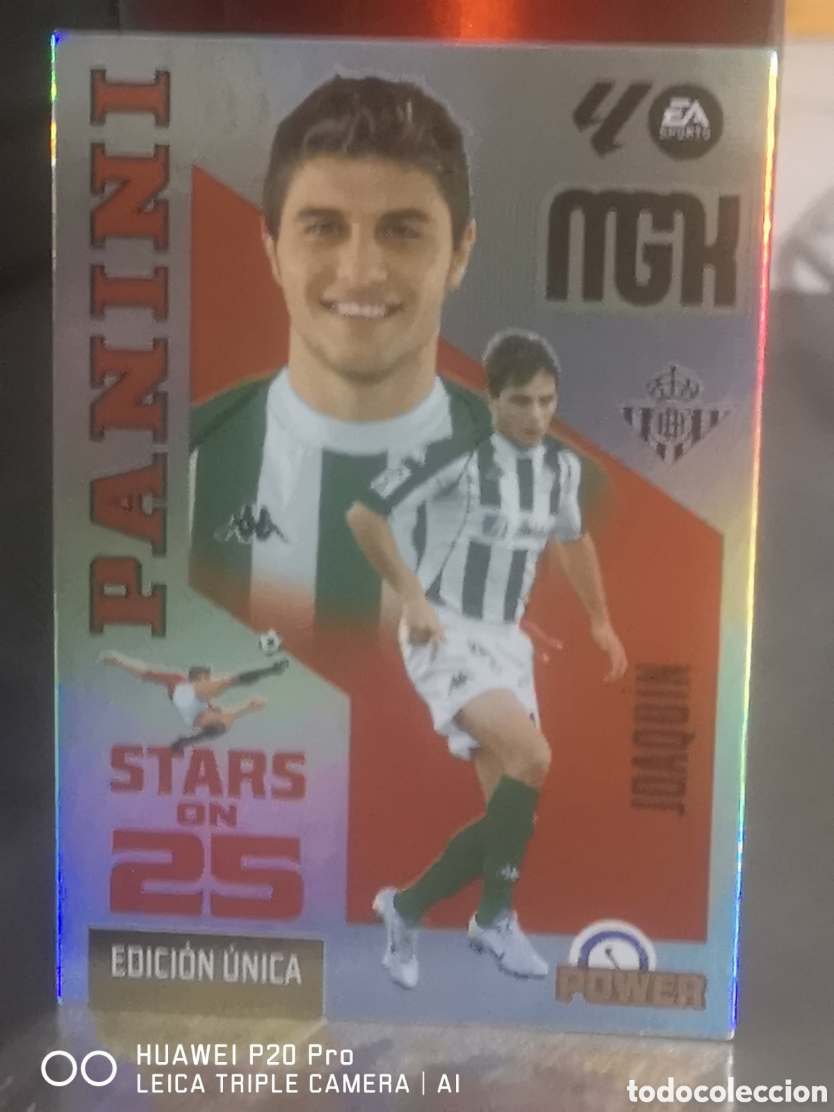 Cromos de f&uacute;tbol: MEGACRACKS 2026 2027 2026 27 STARS ON 25 EDICI&Oacute;N &Uacute;NICA POWER 431 JOAQUIN - REAL BETIS