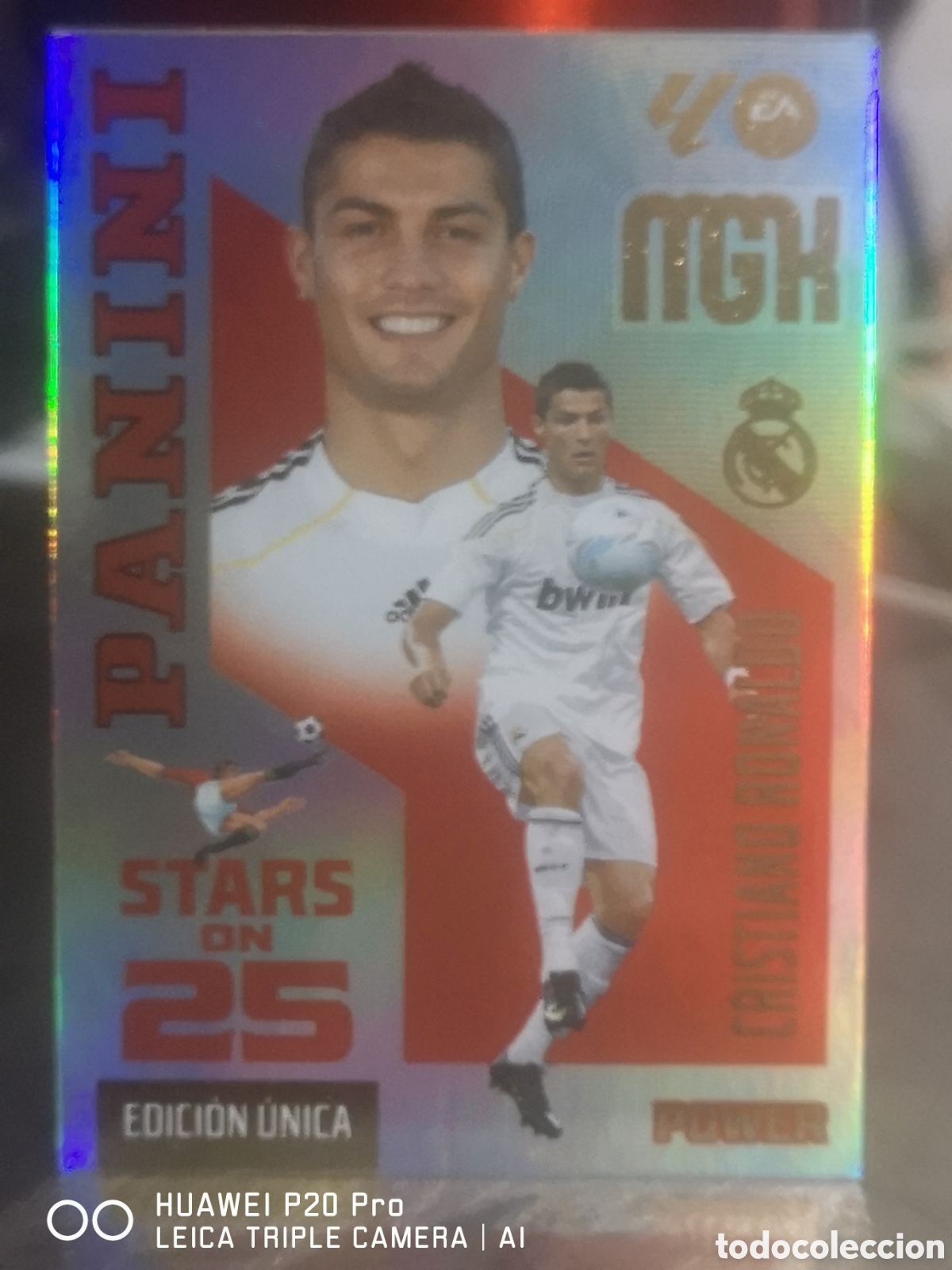 Cromos de f&uacute;tbol: MEGACRACKS 2026 2027 2026 27 STARS ON 25 EDICI&Oacute;N &Uacute;NICA POWER 442 CRISTIANO RONALDO - REAL MADRID