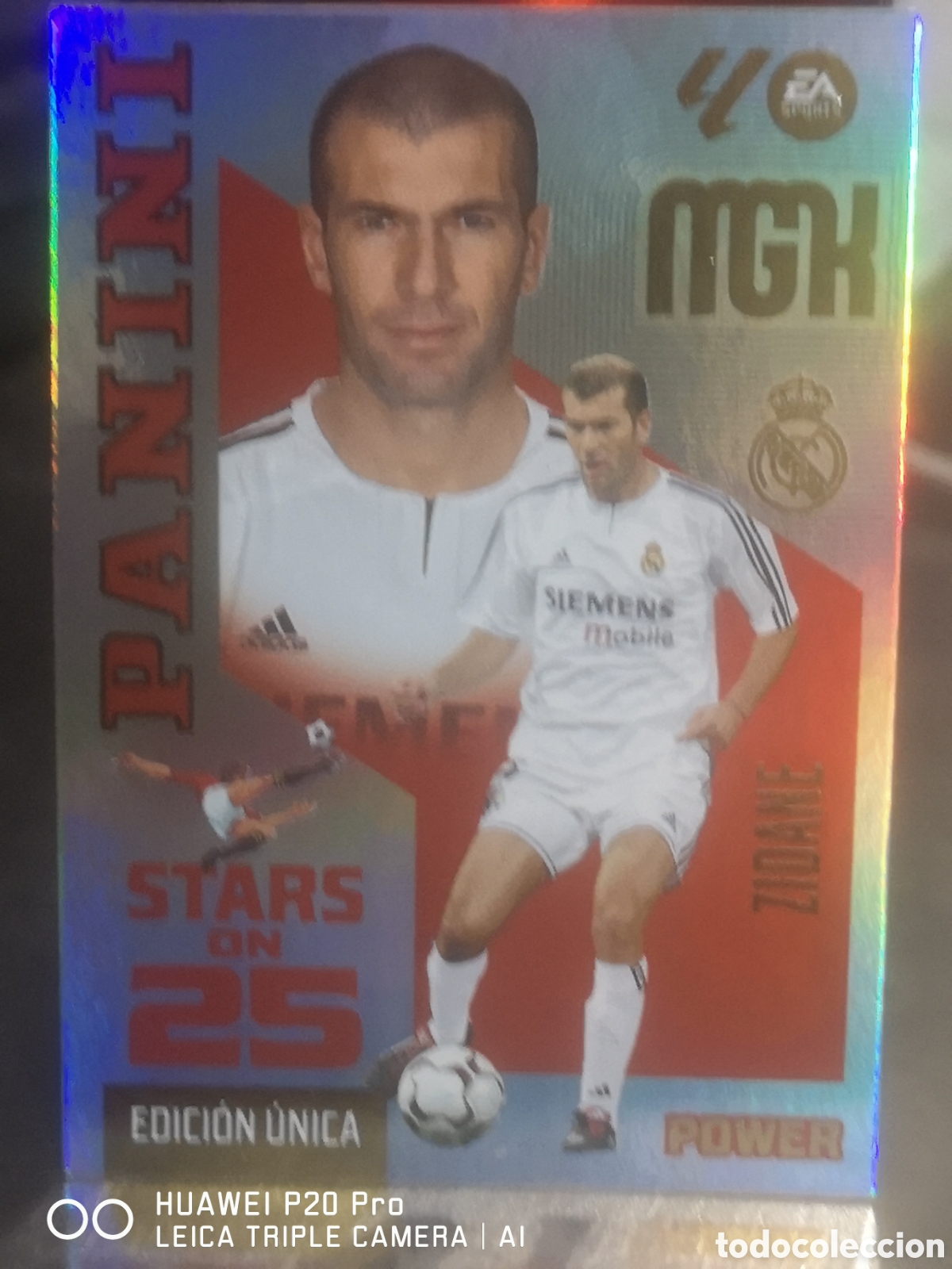 Cromos de f&uacute;tbol: MEGACRACKS 2026 2027 2026 27 STARS ON 25 EDICI&Oacute;N &Uacute;NICA POWER 430 ZIDANE - REAL MADRID