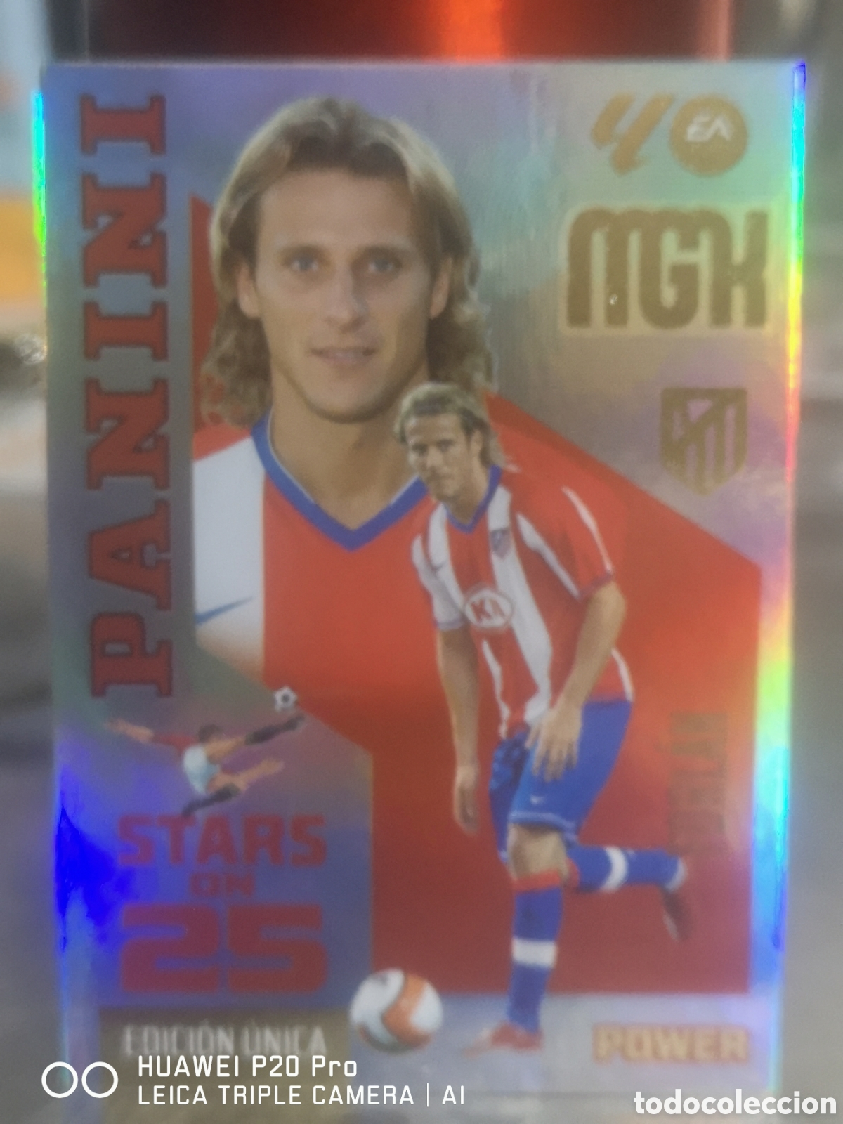 Cromos de f&uacute;tbol: MEGACRACKS 2026 2027 2026 27 STARS ON 25 EDICI&Oacute;N &Uacute;NICA POWER 439P FORLAN ATLETICO DE MADRID