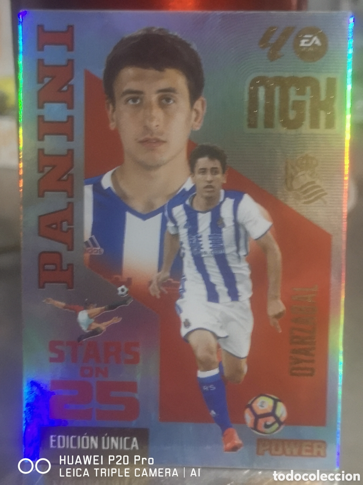 Cromos de f&uacute;tbol: MEGACRACKS 2026 2027 2026 27 STARS ON 25 EDICI&Oacute;N &Uacute;NICA POWER 448P OYARZABAL REAL SOCIEDAD