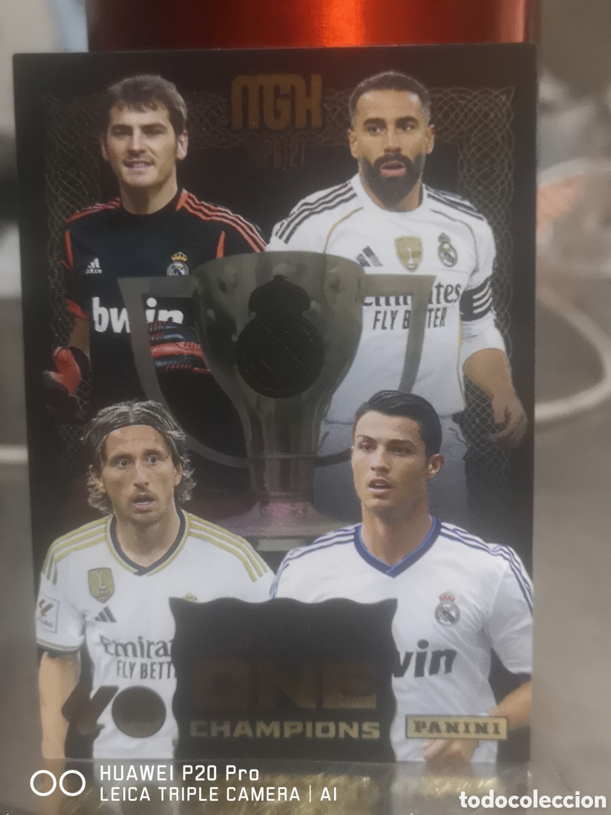 Cromos de f&uacute;tbol: MEGACRACKS 2026 2027 2026 27 SPECIAL ONE CHAMPIONS MODRIC / CRISTIANO RONALDO REAL MADRID