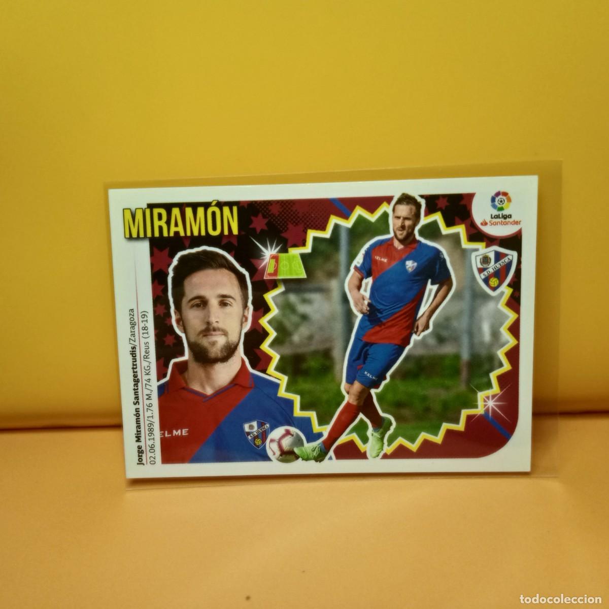Cromos de f&uacute;tbol: EDICIONES ESTE 2018 2019 18 19 SD HUESCA MIRAM&Oacute;N 3 (2&ordf; EDICI&Oacute;N)