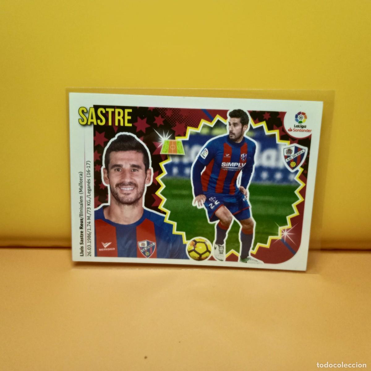 Cromos de f&uacute;tbol: EDICIONES ESTE 2018 2019 18 19 SD HUESCA SASTRE 8A 8 A