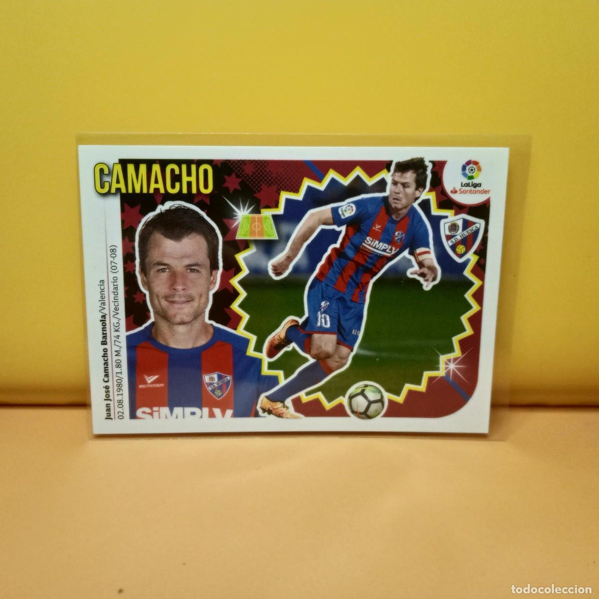 Cromos de f&uacute;tbol: EDICIONES ESTE 2018 2019 18 19 SD HUESCA CAMACHO 8B 8 B (2&ordf; EDICI&Oacute;N)