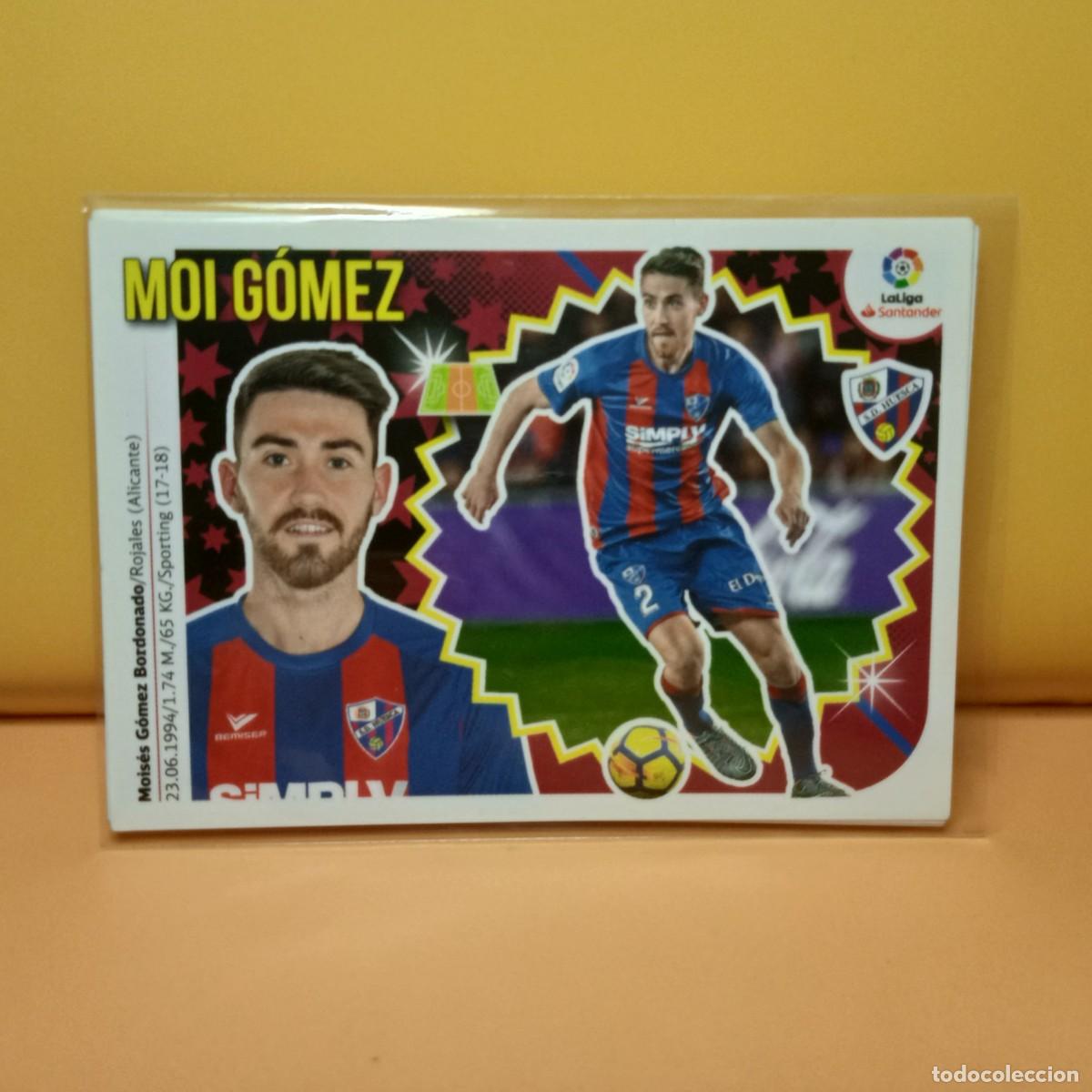 Cromos de f&uacute;tbol: EDICIONES ESTE 2018 2019 18 19 SD HUESCA MOI G&Oacute;MEZ 11