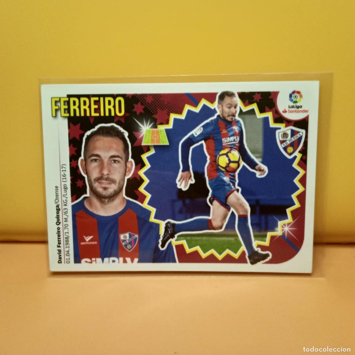Cromos de f&uacute;tbol: EDICIONES ESTE 2018 2019 18 19 SD HUESCA FERREIRO 12