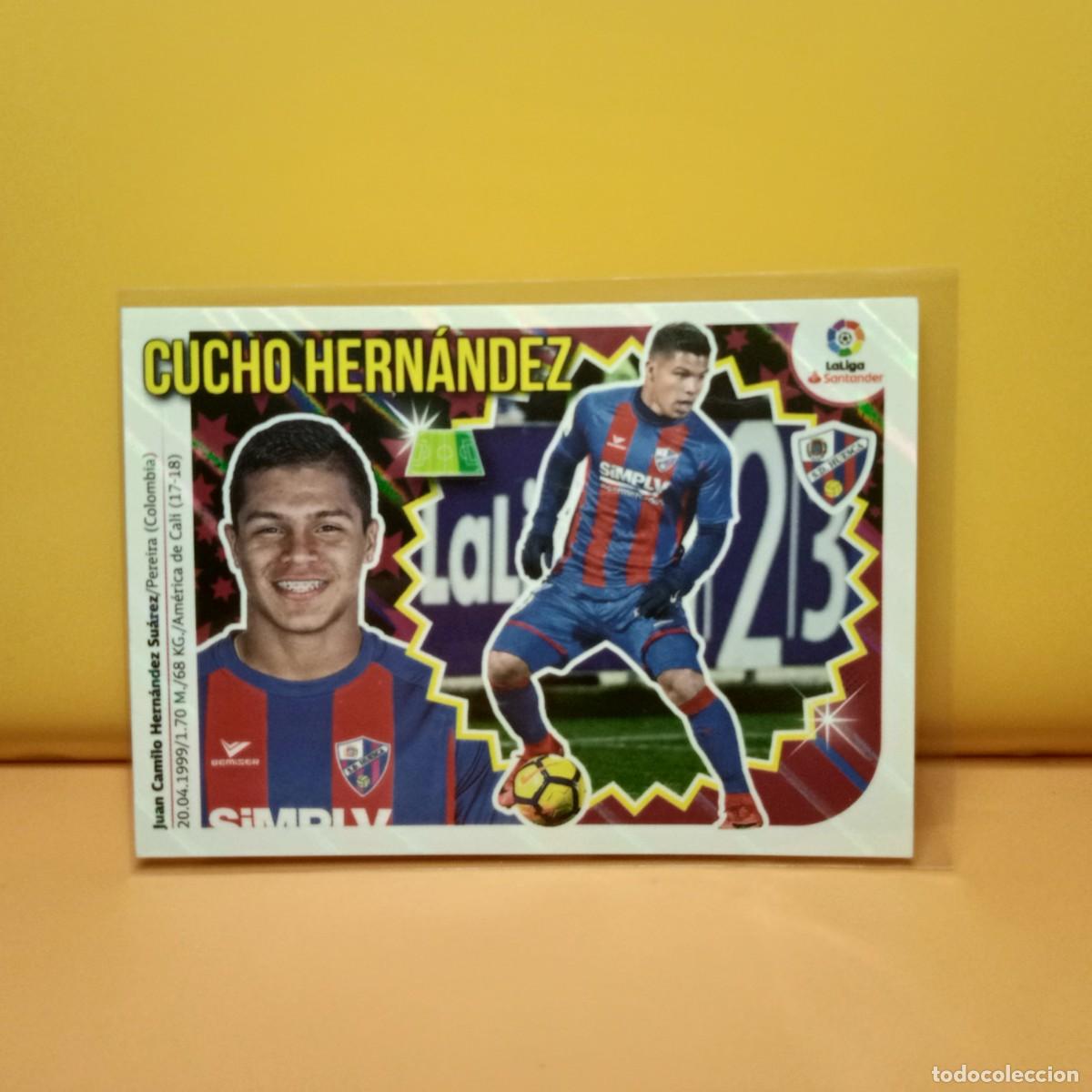 Cromos de f&uacute;tbol: EDICIONES ESTE 2018 2019 18 19 SD HUESCA CUCHO HERN&Aacute;NDEZ 16