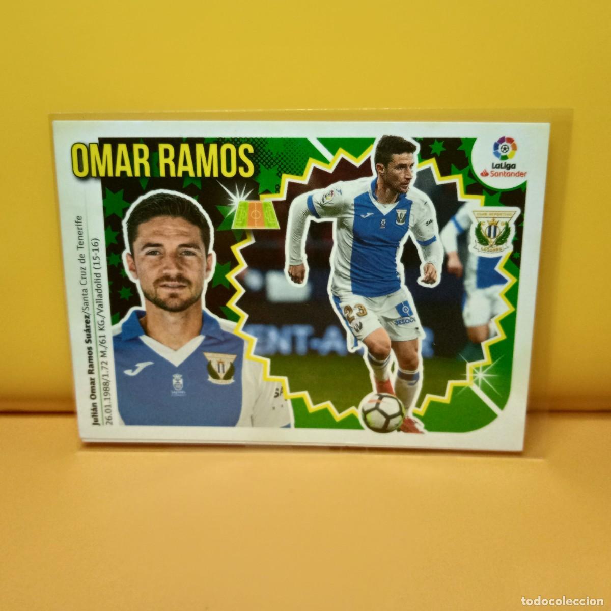 Cromos de f&uacute;tbol: EDICIONES ESTE 2018 2019 18 19 CD LEGAN&Eacute;S OMAR RAMOS 11B 11 B