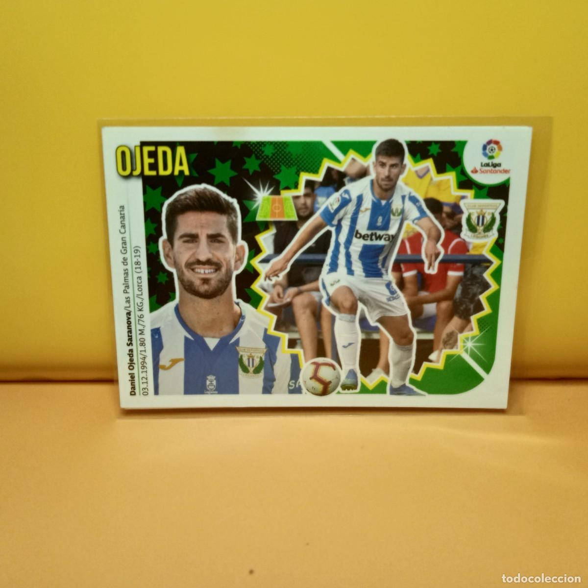 Cromos de f&uacute;tbol: EDICIONES ESTE 2018 2019 18 19 CD LEGAN&Eacute;S OJEDA 13 (2&ordf; EDICI&Oacute;N)