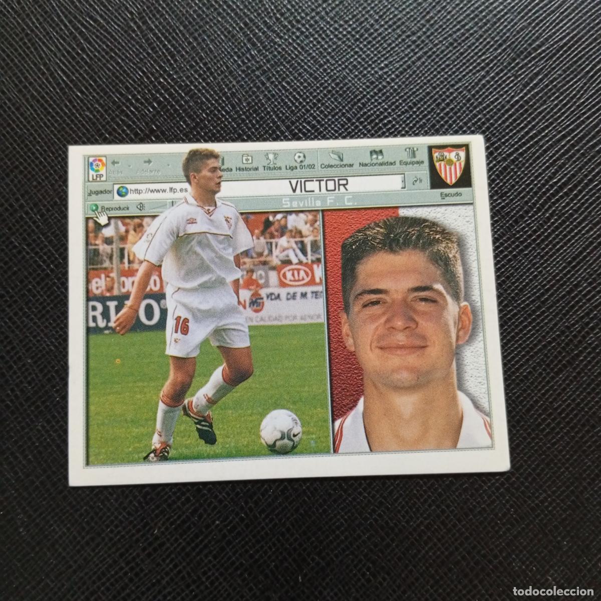 Cromos de f&uacute;tbol: VICTOR SEVILLA ESTE 2001 2002 CROMO FUTBOL 01 02 LIGA - SIN PEGAR - A67 PG505