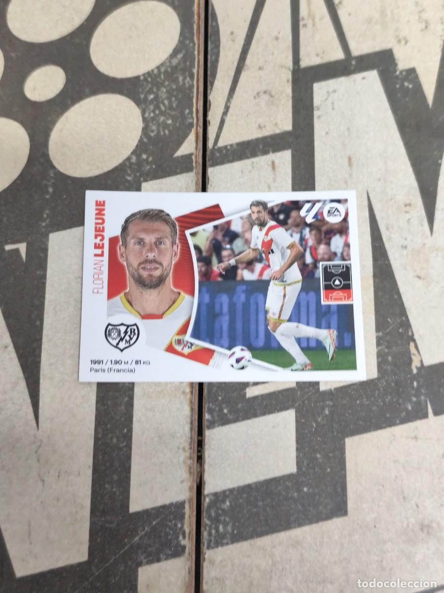 Figurine di Calcio: Lejeune N&deg; 6 Rayo Vallecano Liga Este 24/25 sin pegar