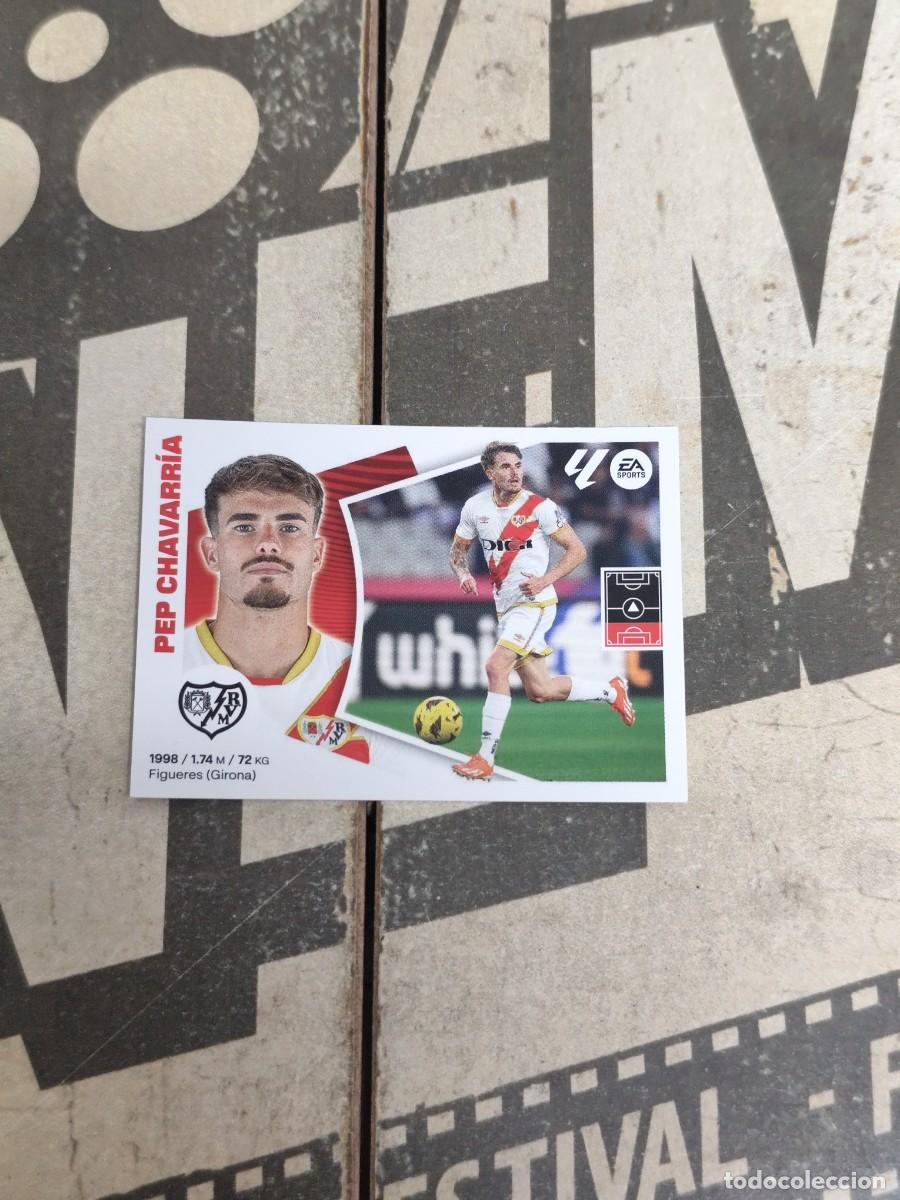 Figurine di Calcio: Pep Chavarr&iacute;a N&deg; 10 Rayo Vallecano Liga Este 24/25 sin pegar