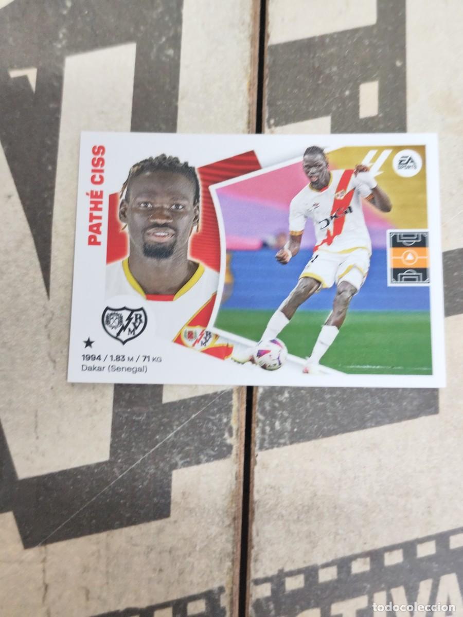 Figurine di Calcio: Pathe Ciss N&deg; 12 Rayo Vallecano Liga Este 24/25 sin pegar