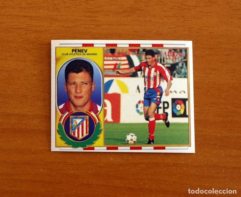 Cromos de f&uacute;tbol: Atletico de Madrid - Penev - BAJA - Ediciones Este Liga 1996-1997, 96-97 - Nunca Pegado