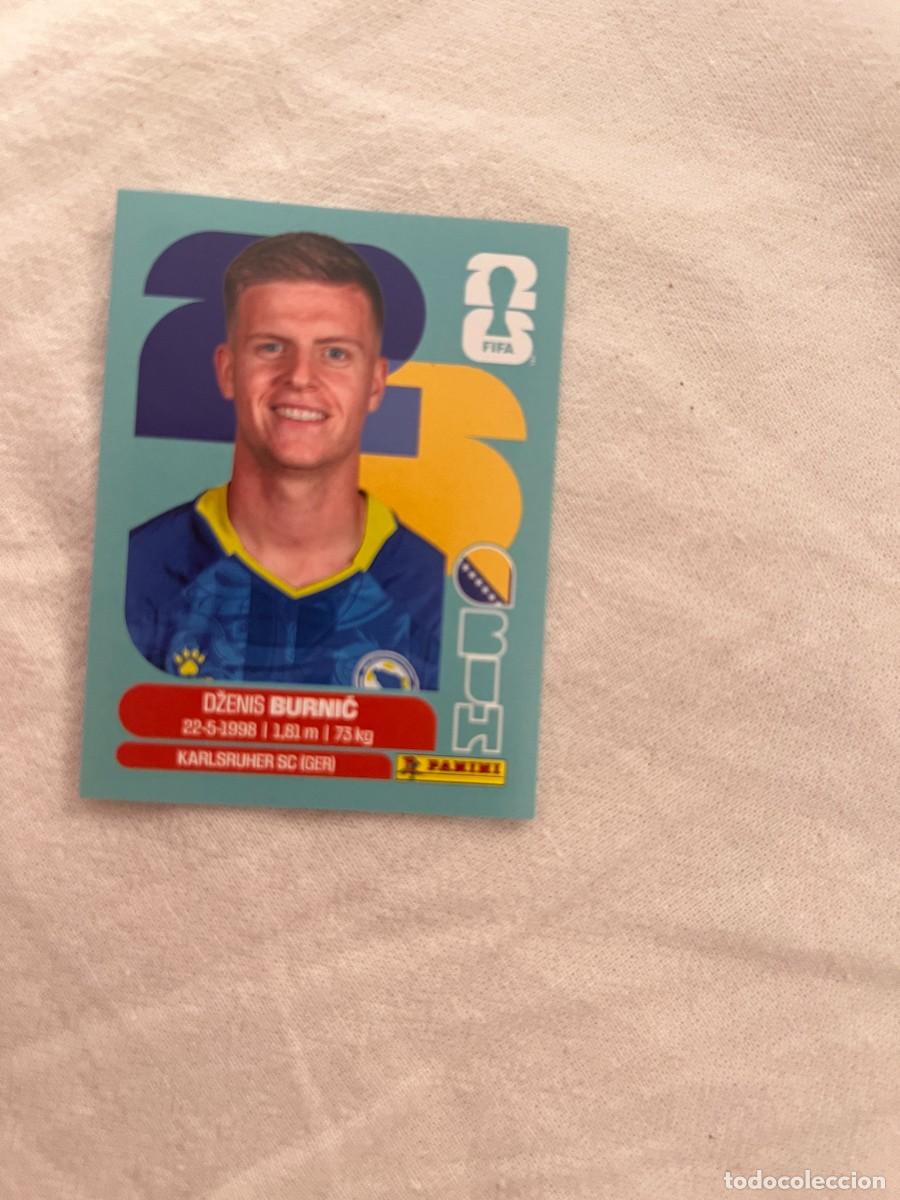 Cromos de f&uacute;tbol: 14 DZENIS BURNIC BOSNIA HERZEGOVINA MUNDIAL 26 2026 FIFA WORLD CUP PANINI