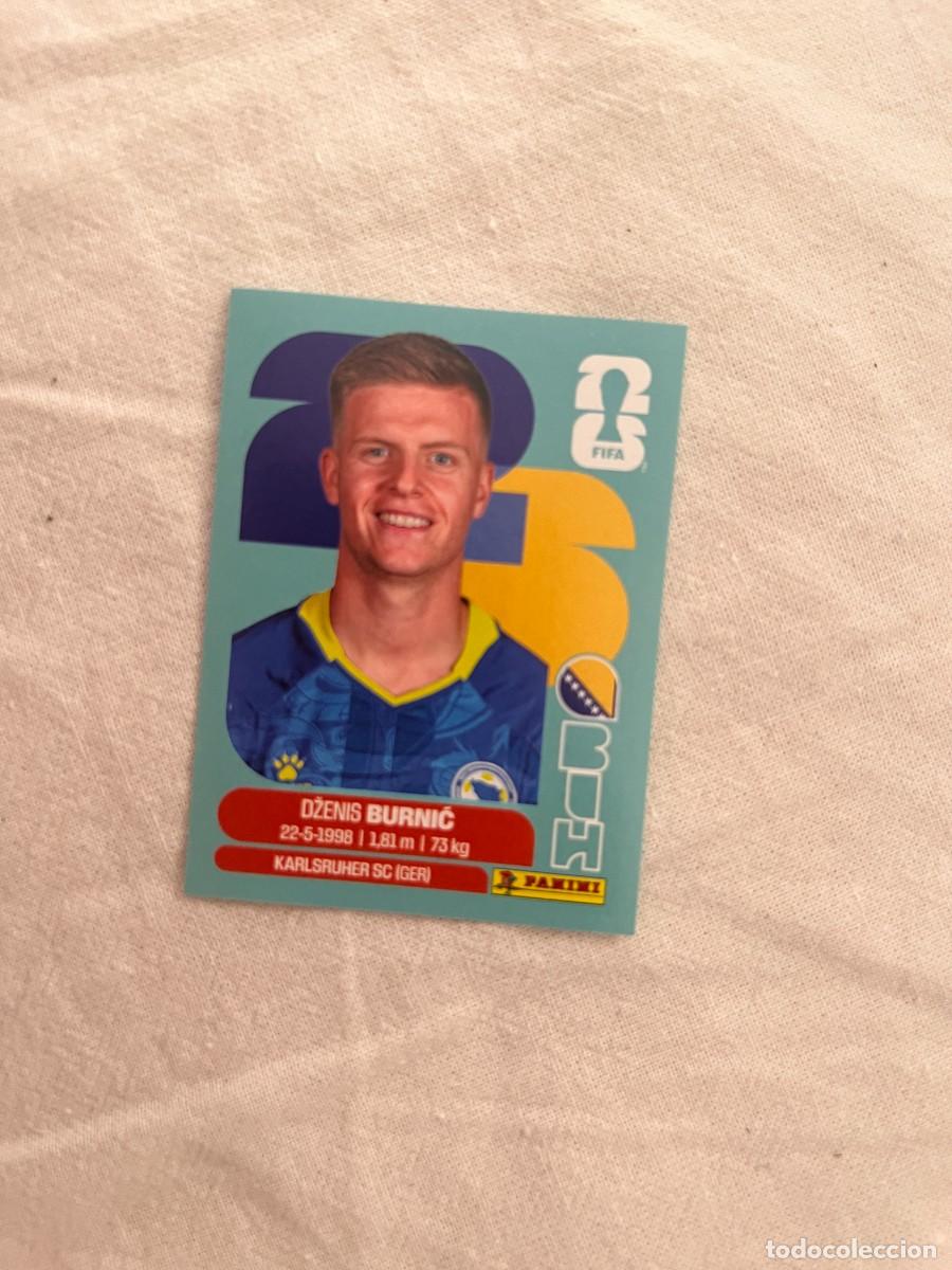 Cromos de f&uacute;tbol: 14 DZENIS BURNIC BOSNIA HERZEGOVINA MUNDIAL 26 2026 FIFA WORLD CUP PANINI