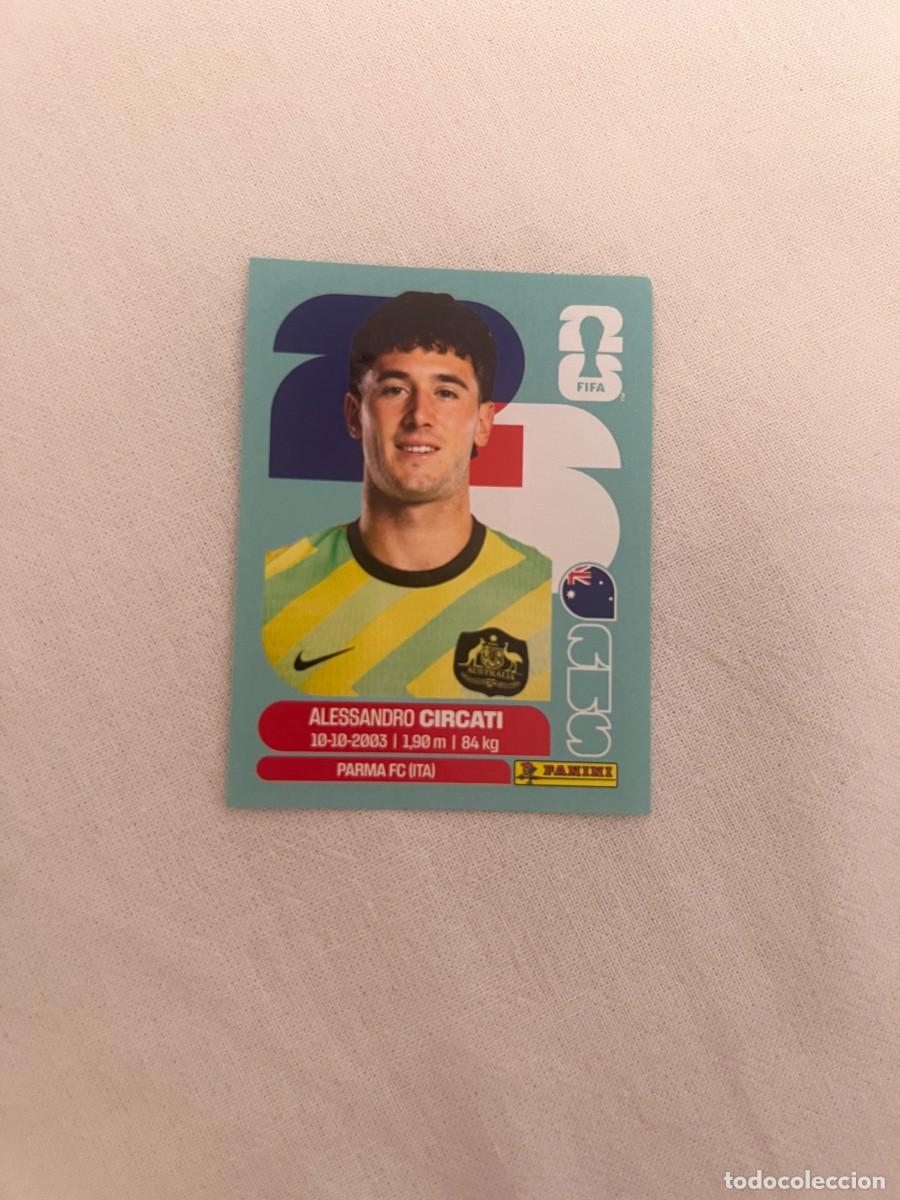Cromos de f&uacute;tbol: 5 ALESSANDRO CIRCATI AUSTRALIA MUNDIAL 26 2026 FIFA WORLD CUP PANINI