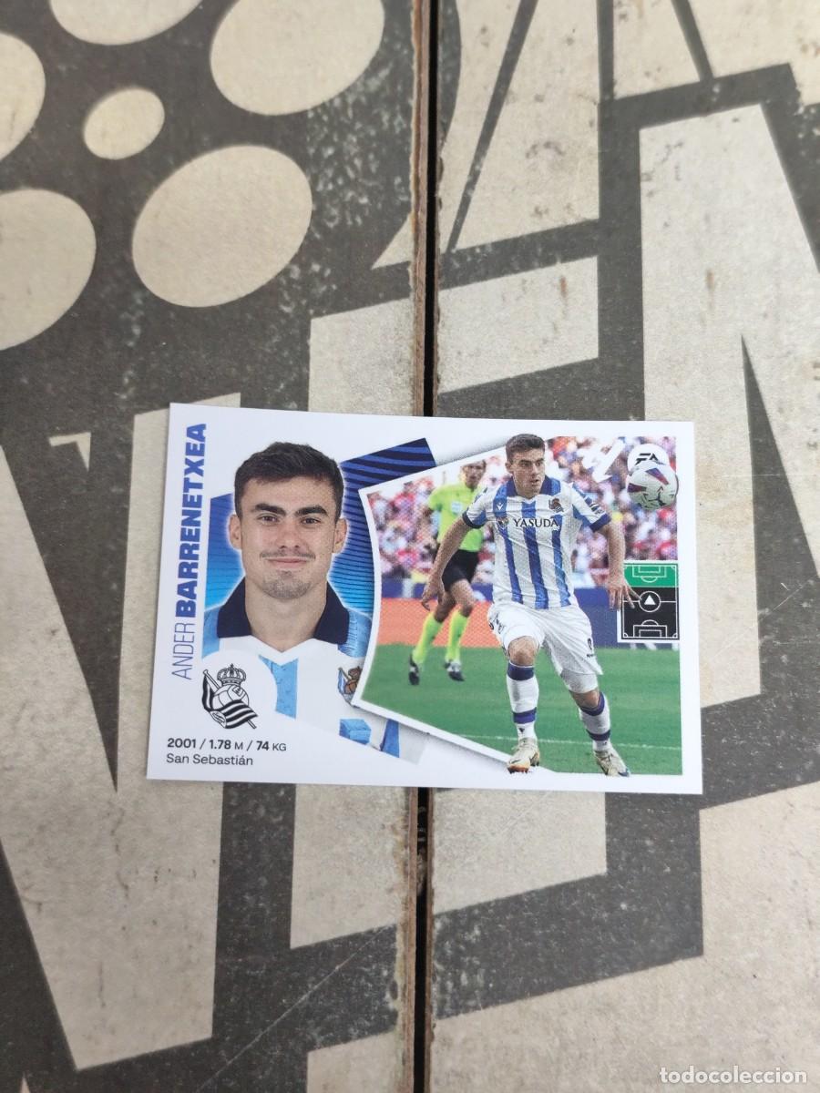 Cromos de f&uacute;tbol: Barrenetxea N&deg; 19 Real Sociedad Liga Este 24/25 sin pegar